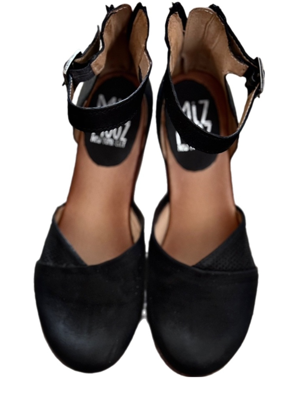 Miz Mooz Ankle-Strap Wedge 8.5 - Picture 3 of 12